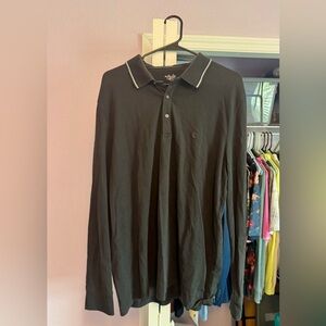 Celio The Polo Men’s Long Sleeve Black Polo Shirt XXL Casual Cotton Top